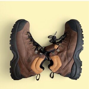 The North Face Men's Brown and Black Outdoor Boots